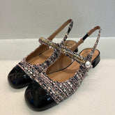 Roberto Festa Décolleté Yolanda in Tessuto Multicolor